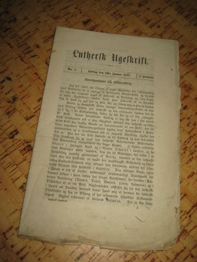 1877 nr 002 Luthers Ugeskrift