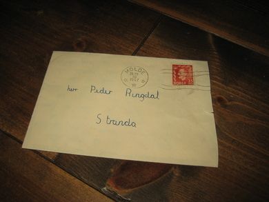 Brev stempla MOLDE 25 10 57