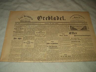 1905 nr 165 Ørebladet