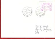 1978 stempla OSLO LUFTHAVN 2 12 78