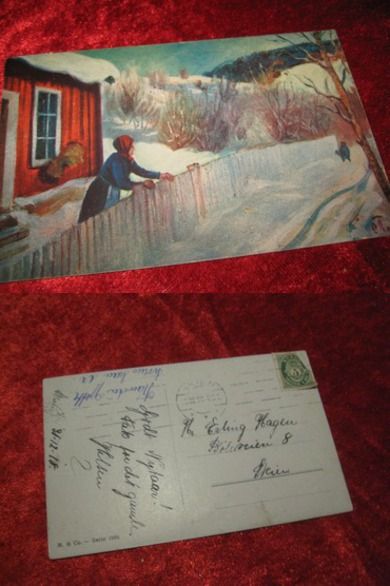 SKIEN 31.12. 1918. M & CO- Serie 1956.