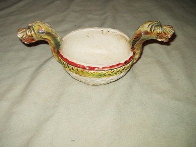 Støypt ølkjenge fra tidleg 1900