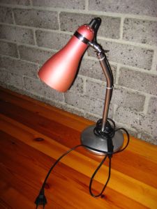 Bordlampe, 80 tallet