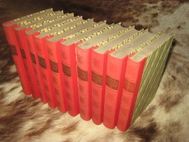 KIELLAND ALEXANDER: SAMLEDE BERKER 1-10 Hundreårsutgave 1950