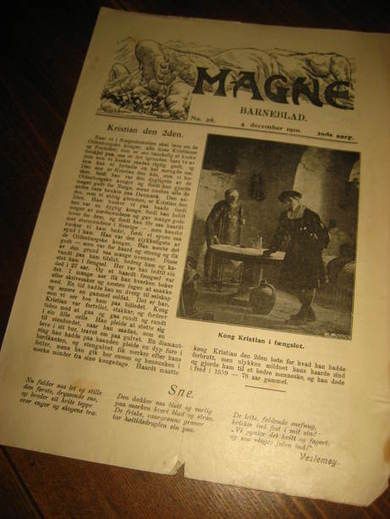 1910 nr 028 MAGNE BARNEBLAD