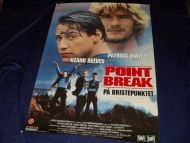 POINT BREAK med PATRICK SWAYZE og KEANU REEVES