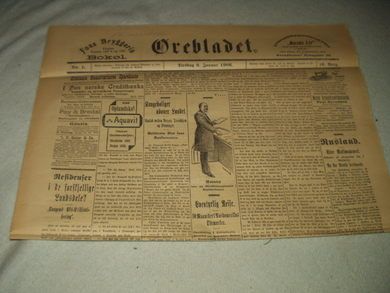 1906 nr 001 Ørebladet