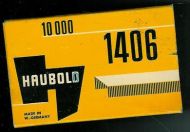Eske med innhold, 10.000 kjeng for kjengemaskin, fra Norsk Katro Aksjeselskap, Oslo, Bergen og Trondheim