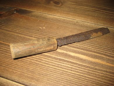 Gammel fil 22 cm lang