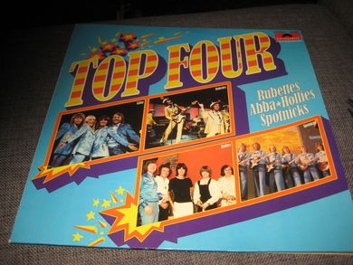 TOP FOUR. Rubettes, Abba, Hollies, Spotnicks. 1975. 