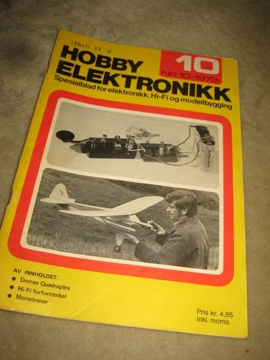 HOBBY ELEKTRONIKK, 1973, nr 010. 