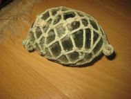 Pen gammel kavlkule fra tidleg 1900 oval tykk type pen seis Du får denne kula som du har bestillt dette er kule nr T1