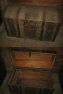 Meget pen gammel kiste fra 1800 tallet
