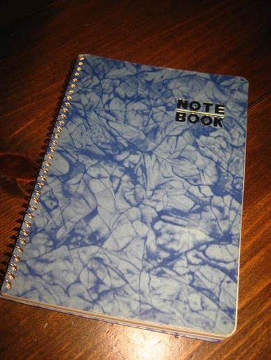 NOTE BOOK Ubrukt 80 tallet