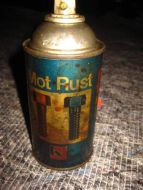 Sprayflaske med noe innhold mot rust Norol 60 talle