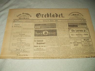 1905 nr 246 Ørebladet
