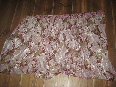 Gardin i plast 60 tallet