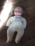 Gummidokke fra Western Germany MAX ZAPP 1985 Ca 40 cm høg