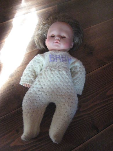 Gummidokke fra Western Germany MAX ZAPP 1985 Ca 40 cm høg