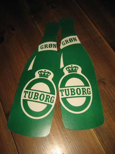 Reklameplakat TUBORG GRØN, 80 tallet. 