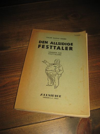 HAGEN: DEN ALLSIDIGE FESTTALER. 1942. 