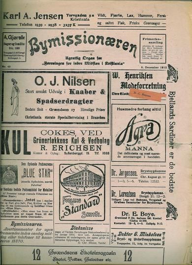 1913 nr 049 Bymissionæren