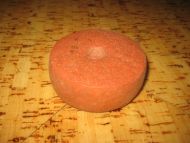 Flytekork brukt ved garnfiske i gamle dager ca 7 cm i diameter