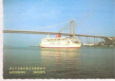 STENA LINE ved ALVSBORGSBRON, GØTEBORG