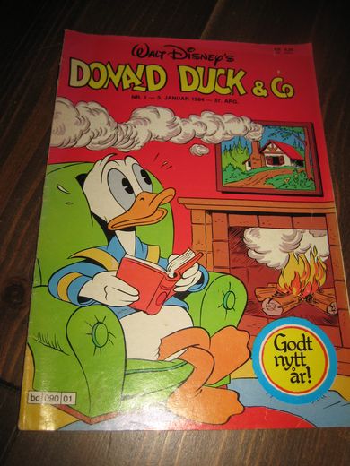 1984,nr 001, DONALD DUCK & CO