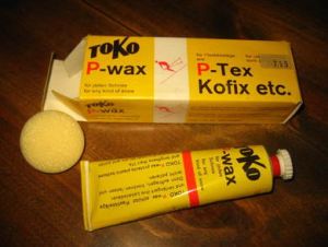 Eske med ubrukt innhold, TOKO P-WAX. , 50-60 tallet.