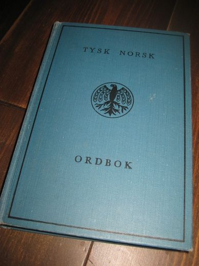 HAUKØY: TYSK NORSK ORDBOK. 1969.