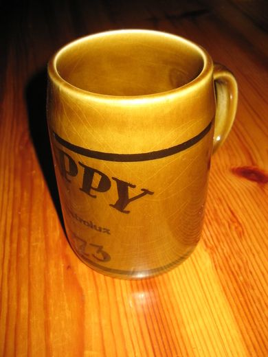 Krus med reklame ELECTROLUX 1973