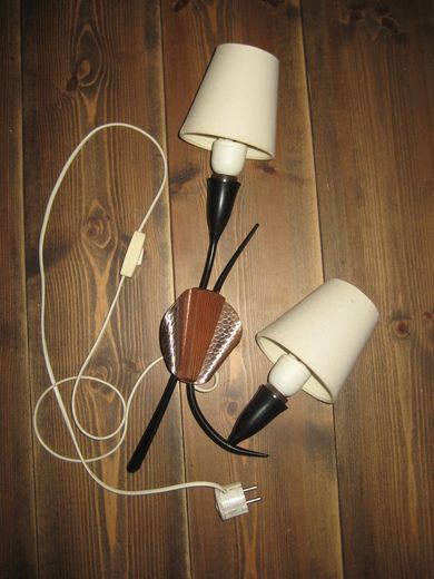 Vegglampe fra 60-70 tallet