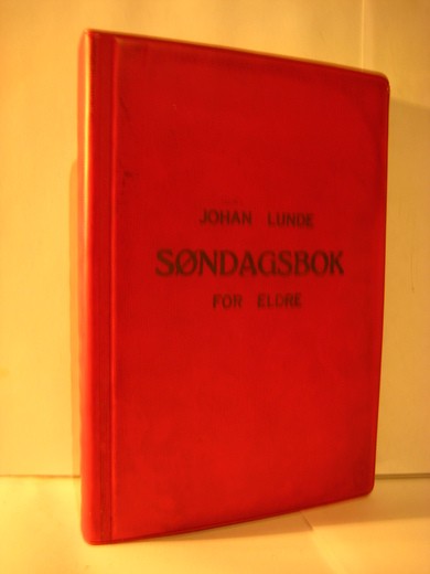Lunde: SØNDAGSBOK for eldre. 1968.