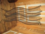 Treng du denne til dine DVD plater? Rommer 122 stk Ca 112 cm høg