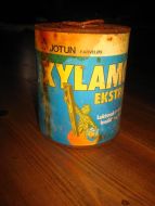 Boks uten innhold XYLAMON EKSTRA fra JOTUN 70 tallet