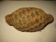 Meget pen kavlkule med tupp i begge ender pen seis fra 1800 tallet dette er kule nr A