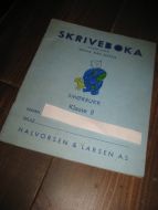 BAKKE: SKRIVEBOKA. SMØRBUKK. Klasse II. 60 tallet.
