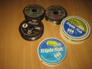 Lott med eldre spoler med litt sen på selges under ett for den rette samler