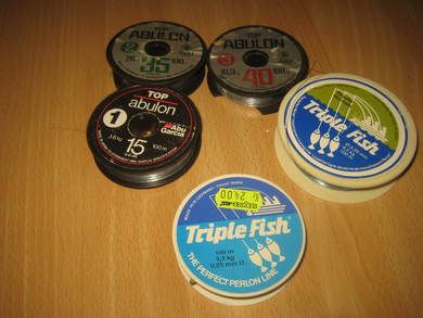 Lott med eldre spoler med litt sen på selges under ett for den rette samler