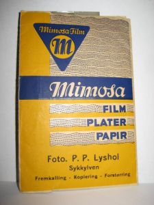 MIMOSA filmpose fra P.P.Lyshol, Sykkylven. 50 tallet.