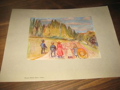 MUNCH: BARN I SKOGEN