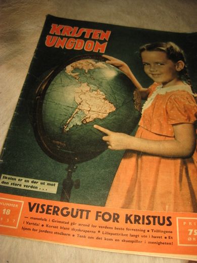 1957,nr 018, KRISTEN UNGDOM.