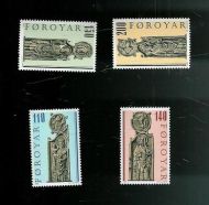 Serie på 4 merker fra 1980.