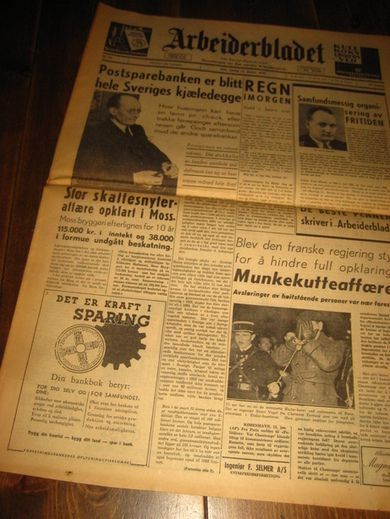 1938 nr 012 Arbeiderbladet
