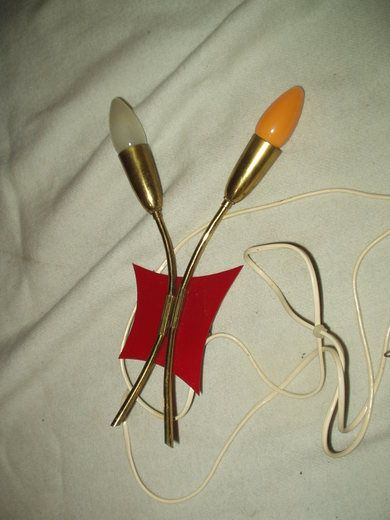 Vegglampett fra 70 tallet