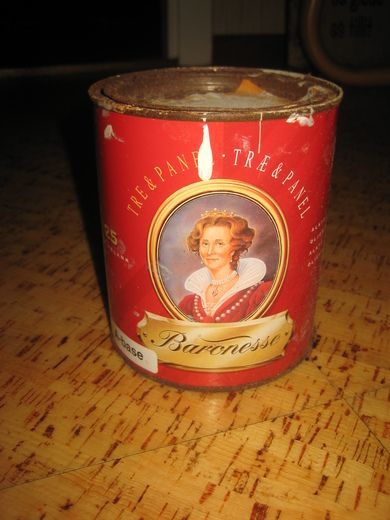 Liters boks uten innhold Baronesse 2002