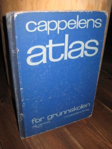 cappelens atlas for grunnskolen. 1976.