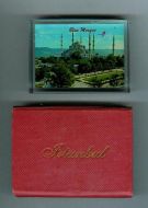 Souvenier fra Istanbul bilder i tjukkt glass