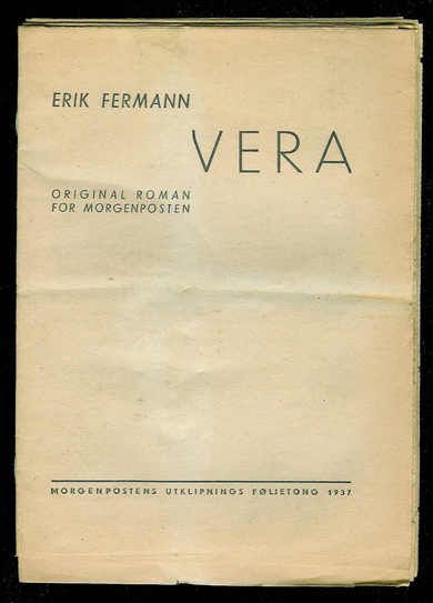 ERIK FERMANN: VERA. 1937